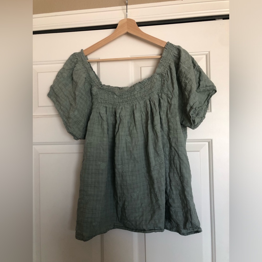 Madewell Floral Shirt XXL